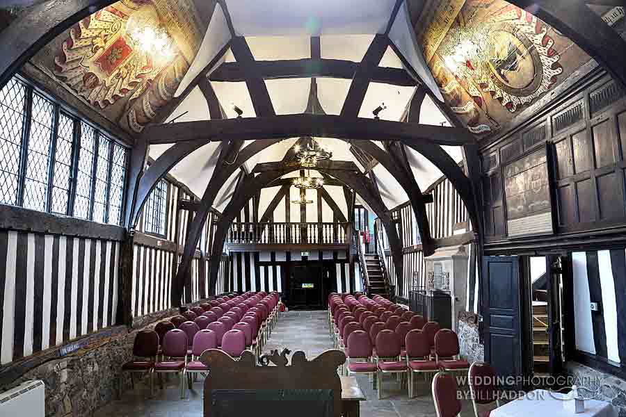 Leicester Guildhall The Great Hall wedding ceremony
