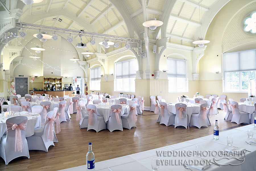 St Martins House wedding reception space