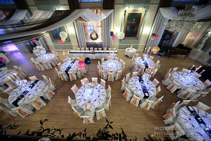 The City Rooms wedding reception