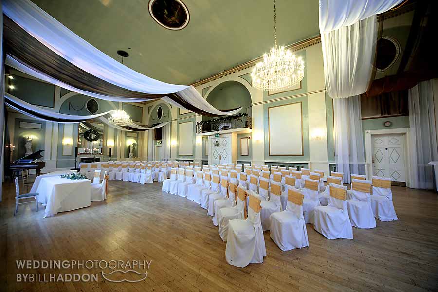 The City Rooms Ballroom wedding