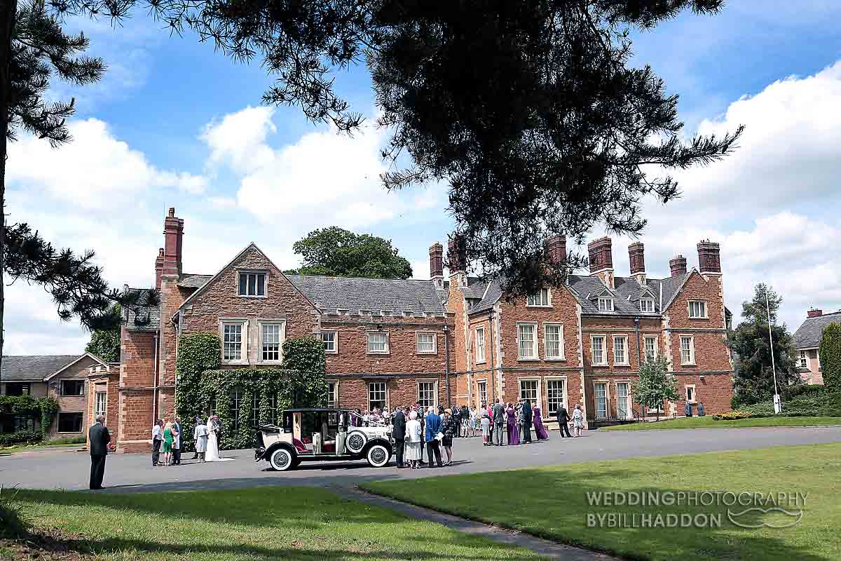 Wedding at Brooksby Hall